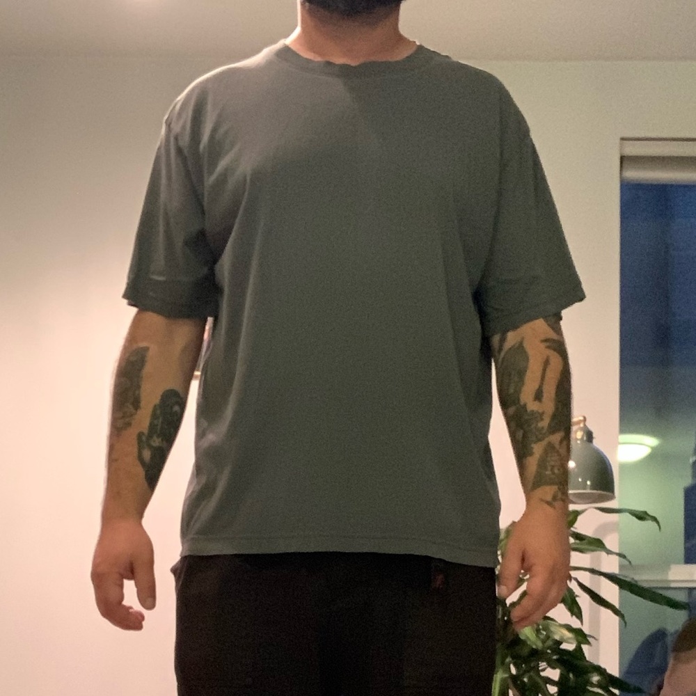 COS Charcoal Oversized T-Shirt